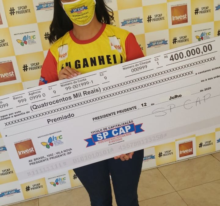 Moradora de Junqueirópolis divide o quarto prêmio do SP Cap e fica com R$ 200 mil