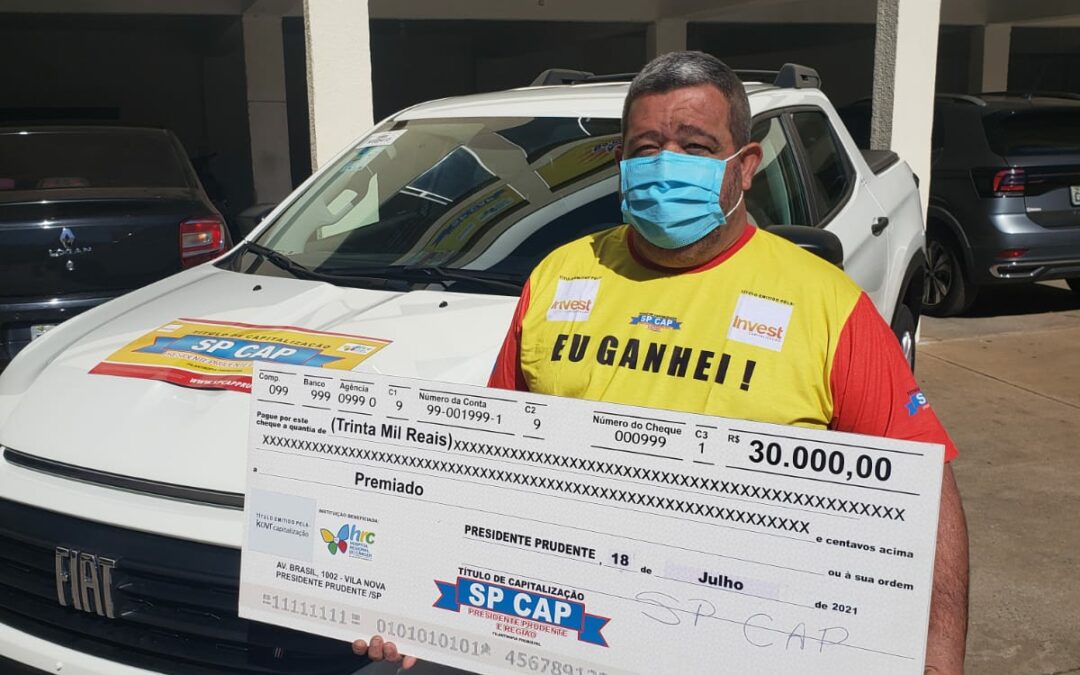 Dois ganhadores dividem o prêmio que valia uma Fiat Toro mais 30 mil reais no SP Cap