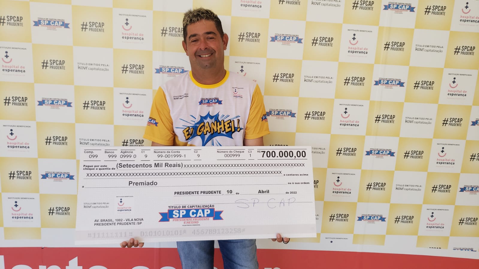 Morador de Narandiba ganha sozinho 700 mil reais no quarto sorteio